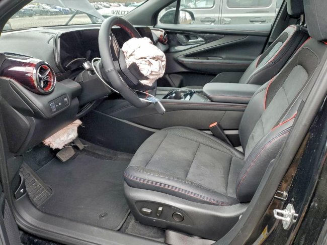 Salvage 2024 Chevrolet Blazer Rs in Black