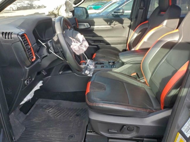 Salvage 2024 Ford Ranger Raptor in Gray