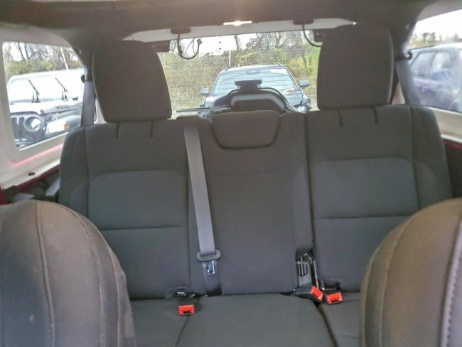 Salvage 2021 Jeep Wrangler Unlimited Sahara in Pink