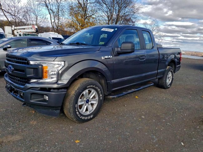 Salvage 2019 Ford F150  in Gray