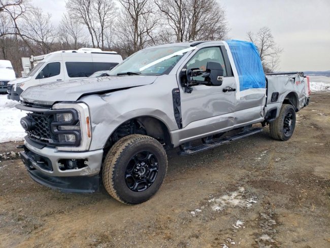 Salvage 2024 Ford F250  in Gray