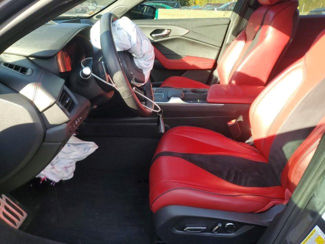 Salvage 2022 Acura Tlx Tech A in Gray