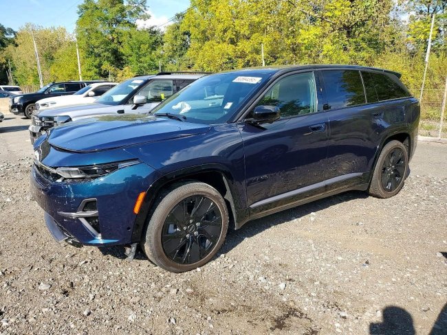 Salvage 2024 Jeep Wagoneer S Launch Edition in Blue