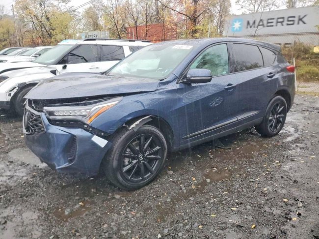 Salvage 2025 Acura Rdx  in Blue