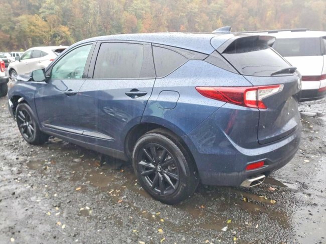 Salvage 2025 Acura Rdx  in Blue