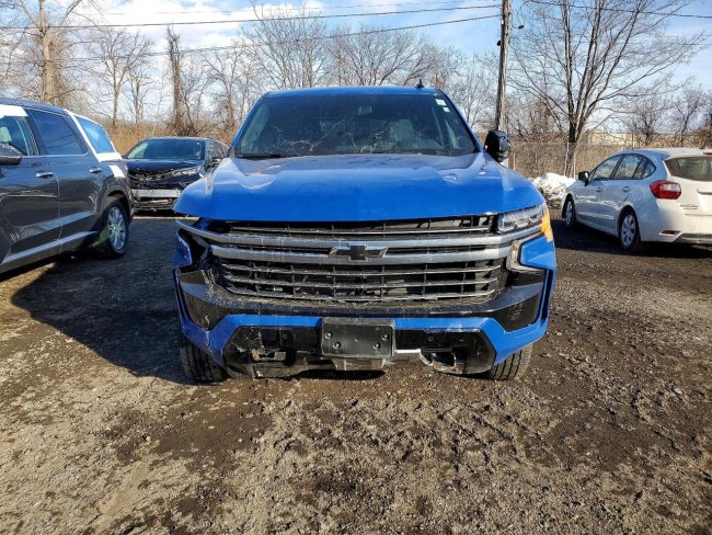 Salvage 2023 Chevrolet Tahoe  in Blue
