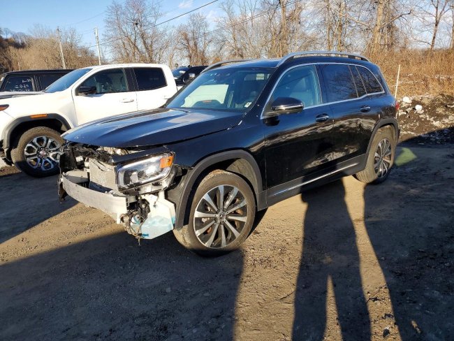 Salvage 2023 Mercedes-benz Glb 250 4matic in Blue