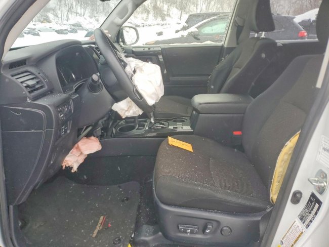 Salvage 2024 Toyota 4runner Trd Off Road in White