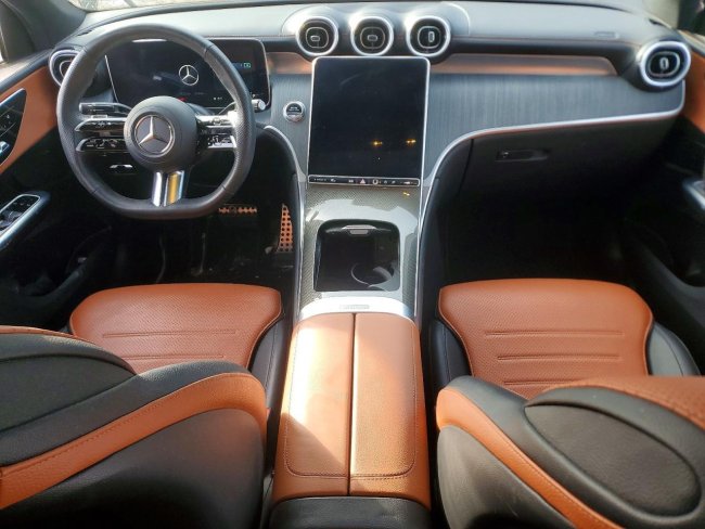 Salvage 2024 Mercedes-benz Glc Coupe 300 4matic in Black