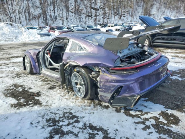 Salvage 2024 Porsche 911 Gt3 Supercup in Purple