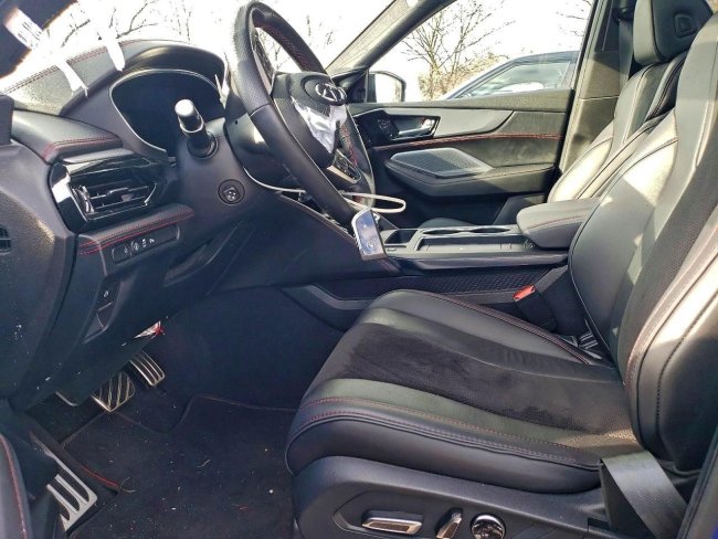 Salvage 2025 Acura Mdx A-spec in Blue