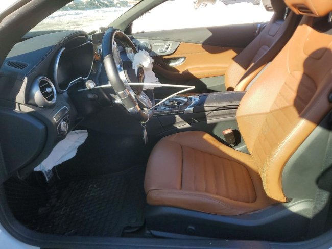 Salvage 2021 Mercedes-benz C 43 Amg in White