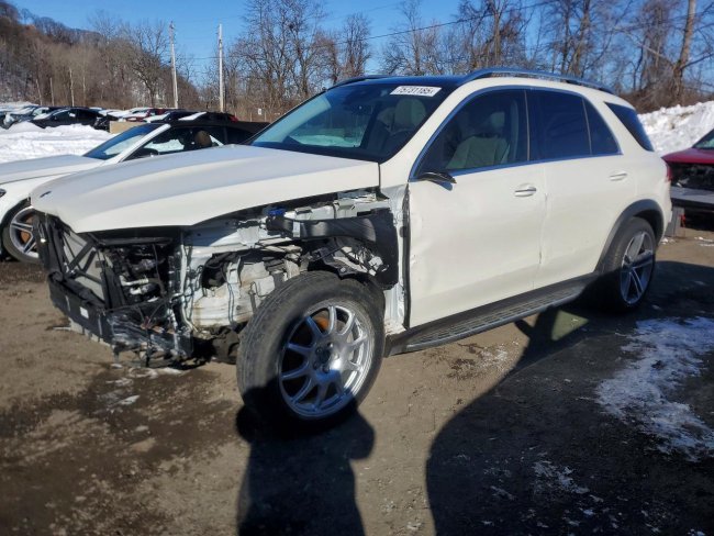 Salvage 2022 Mercedes-benz Gle 350 4matic in White
