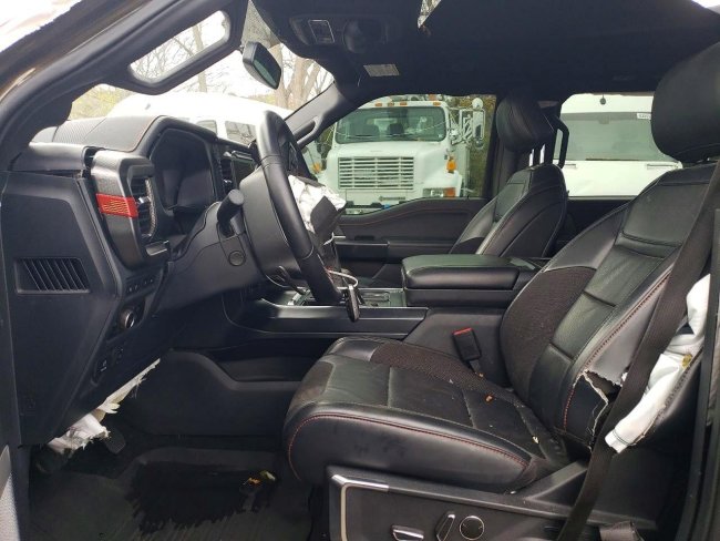 Salvage 2024 Ford F150 Raptor in Gray