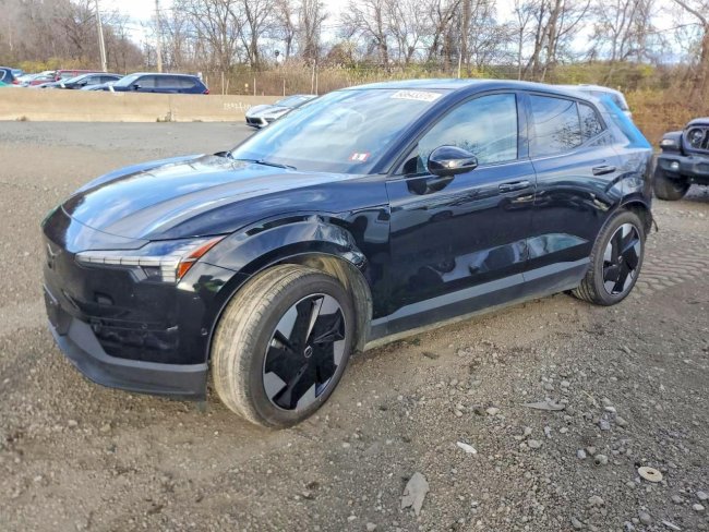 Salvage 2025 Volvo Ex30  in Black