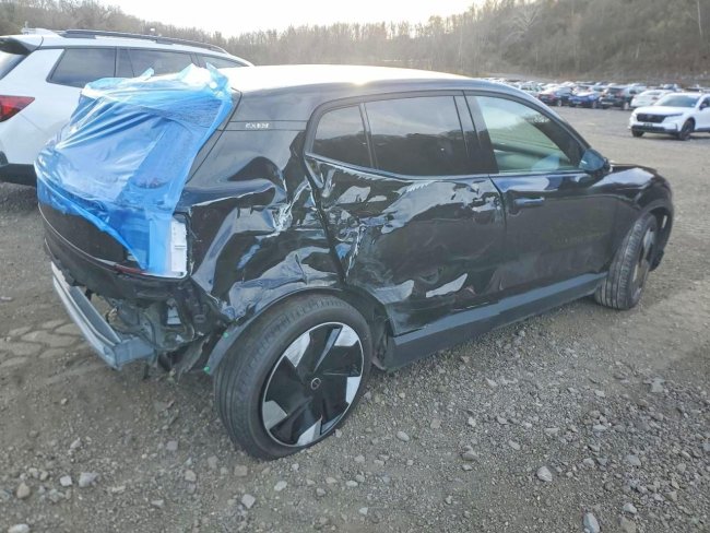 Salvage 2025 Volvo Ex30  in Black