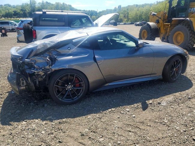 Salvage 2024 Nissan Z Performance in Gray