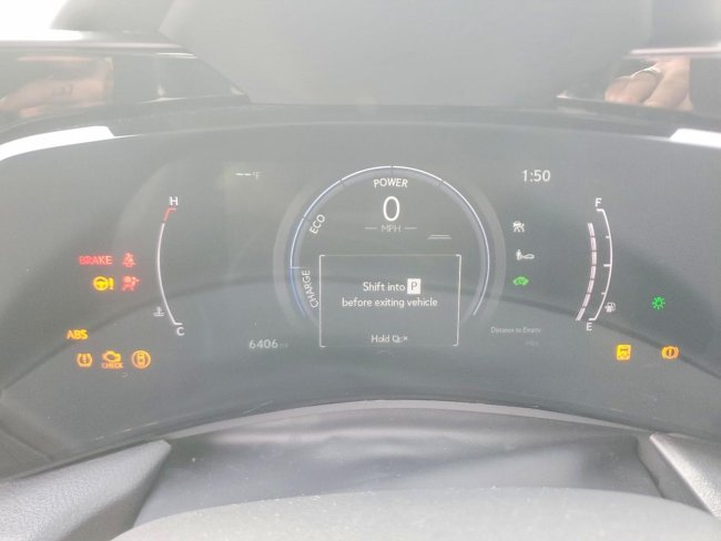 Salvage 2025 Lexus 350h  in Blue