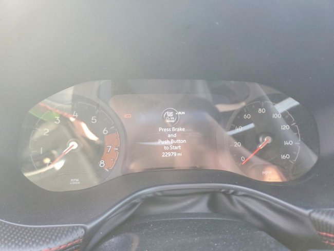 Salvage 2025 Jeep Compass Trailhawk in Blue