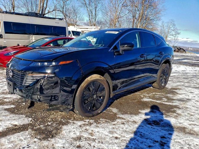 Salvage 2025 Nissan Murano Sv in Black