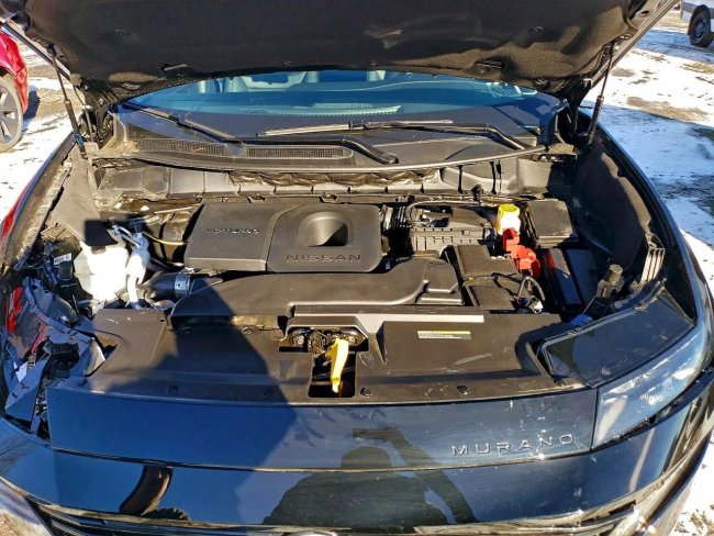 Salvage 2025 Nissan Murano Sv in Black