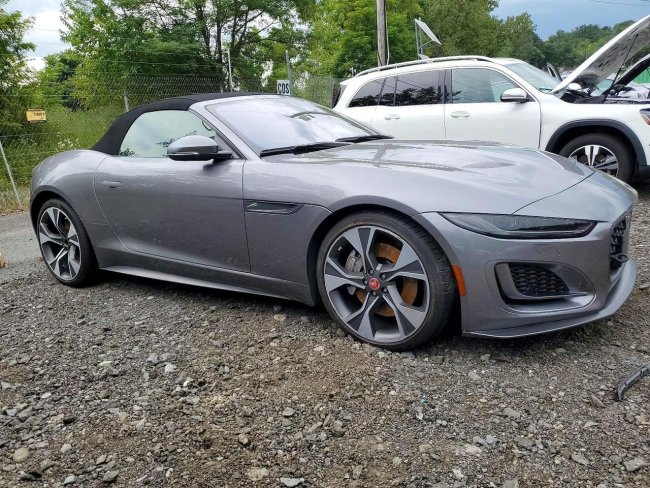 Salvage 2021 Jaguar F-type First Edition in Gray