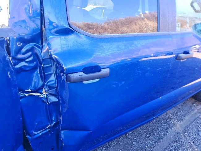 Salvage 2023 Ford F150  in Blue