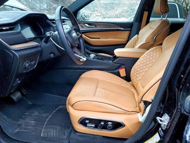 Salvage 2022 Jeep Grand Cherokee Summit in Black