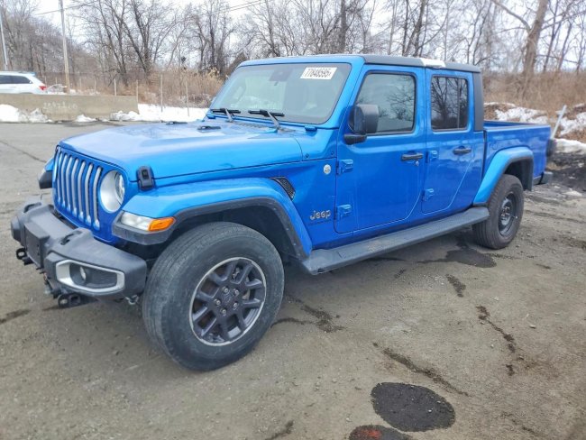 Salvage 2022 Jeep Gladiator Overland in Blue
