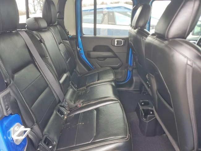 Salvage 2022 Jeep Gladiator Overland in Blue