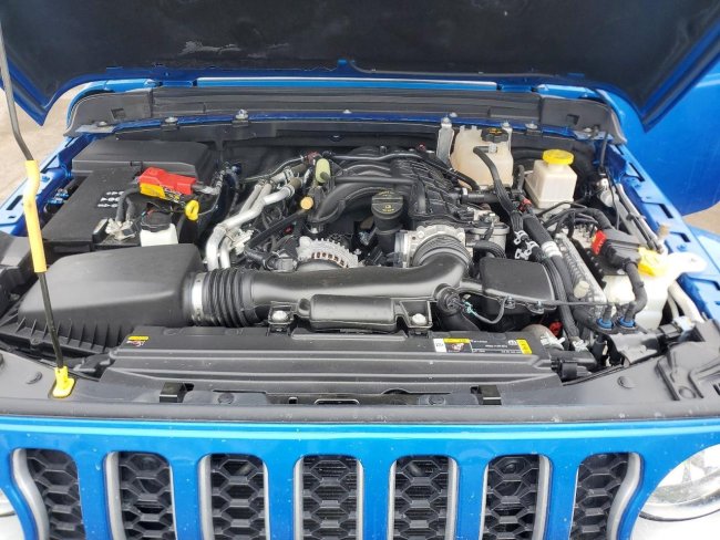 Salvage 2022 Jeep Gladiator Overland in Blue