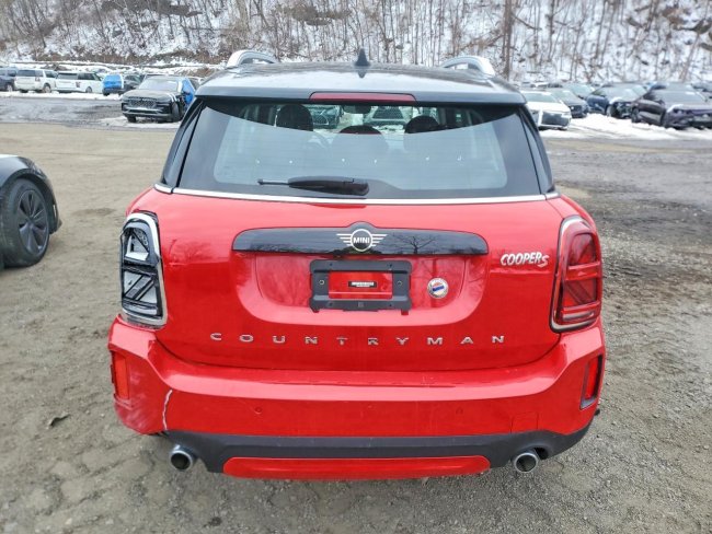 Salvage 2023 Mini Cooper Countryman All4 in Red