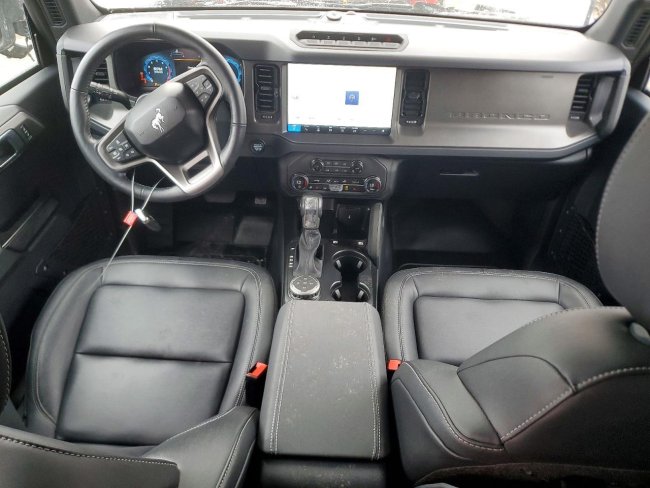 Salvage 2025 Ford Bronco Badlands in Gray