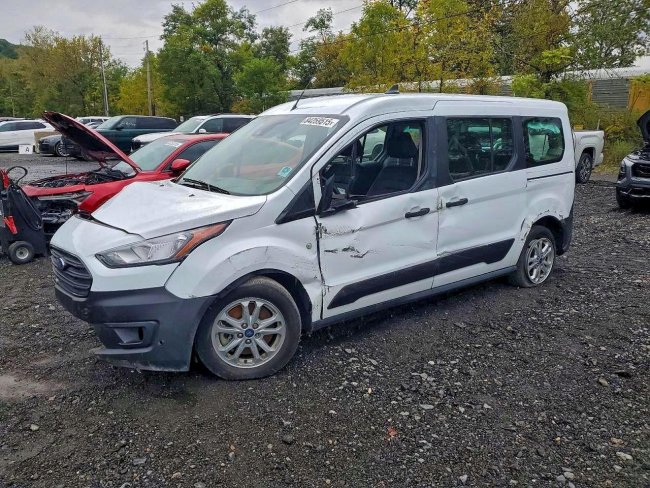 Salvage 2023 Ford Transit Connect  in White