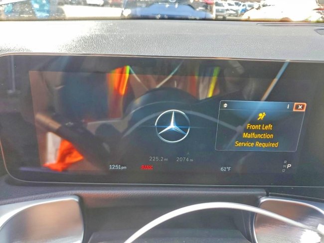 Salvage 2025 Mercedes-benz Eqb 250+ in Silver