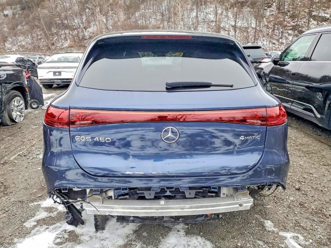 Salvage 2023 Mercedes-benz Eqs 450 4matic in Blue