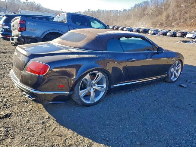 Salvage 2016 Bentley Continental Gt V8 S in Brown