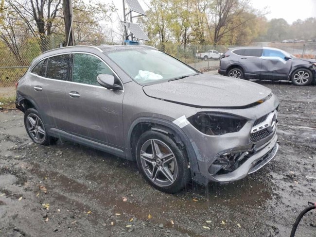 Salvage 2023 Mercedes-benz Gla 250 4matic in Gray