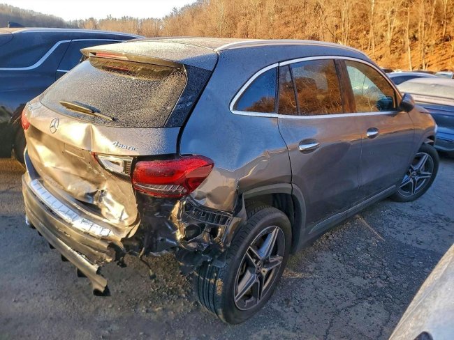 Salvage 2023 Mercedes-benz Gla 250 4matic in Gray