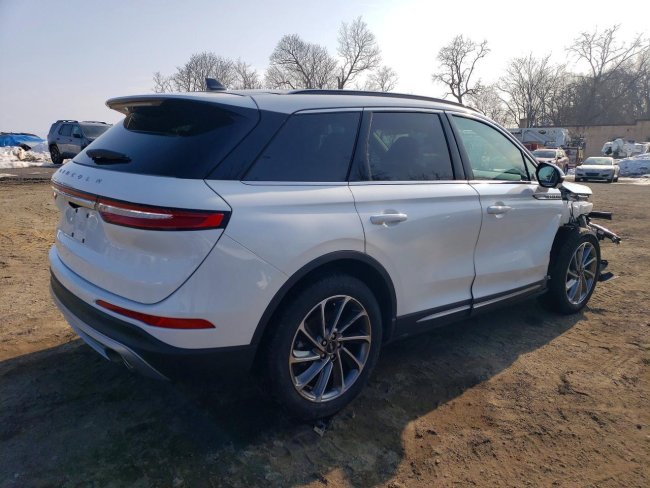 Salvage 2025 Lincoln Corsair Premiere in White