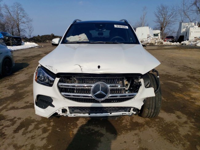 Salvage 2024 Mercedes-benz Gle 350 4matic in White