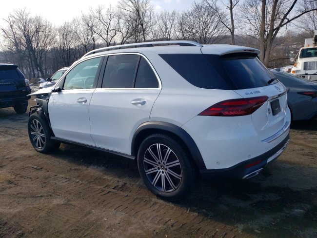 Salvage 2024 Mercedes-benz Gle 350 4matic in White