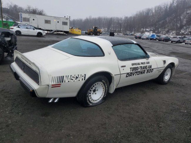 Salvage 1981 Pontiac Trans-am Daytona 500 in White