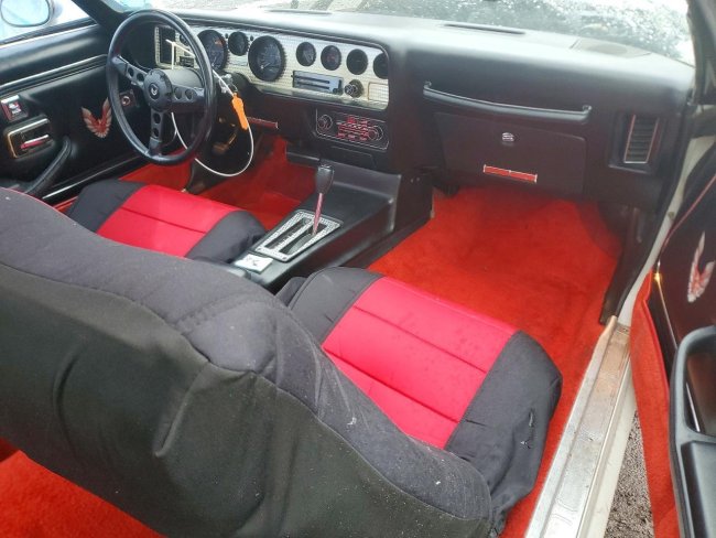 Salvage 1981 Pontiac Trans-am Daytona 500 in White