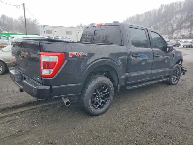 Salvage 2023 Ford F150  in Black