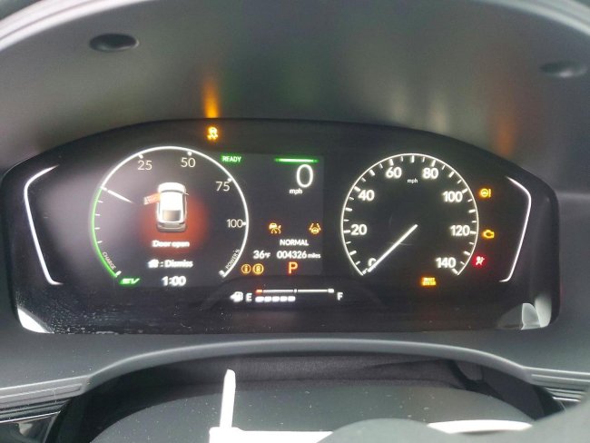 Salvage 2025 Honda Civic Sport in Gray