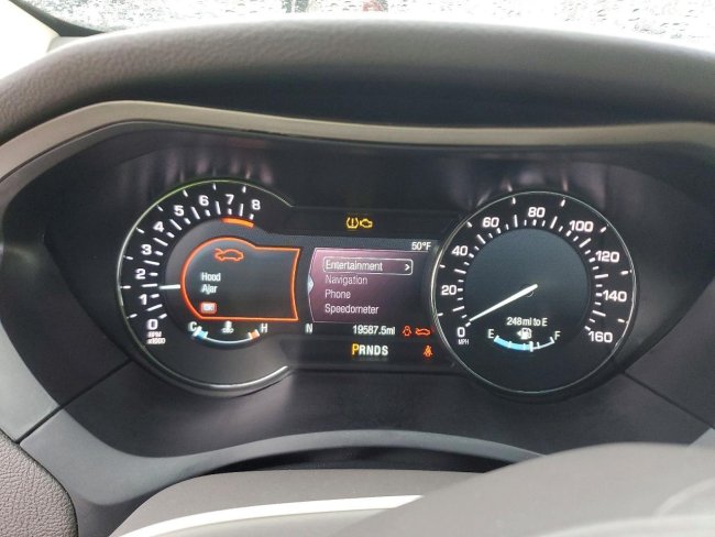 Salvage 2019 Lincoln Mkz Reserve I in Gray