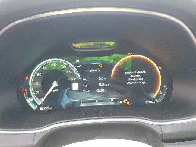 Salvage 2023 Genesis Gv80  in Gray