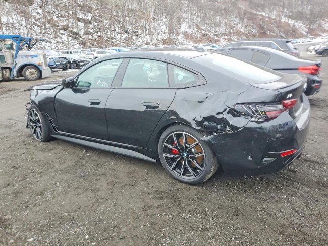 Salvage 2025 Bmw I4 Xdrive 40 in Black