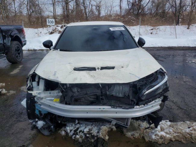 Salvage 2024 Honda Civic Type-r in White